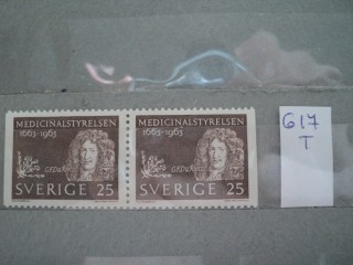 Фото марки Швеция пара 1963г *