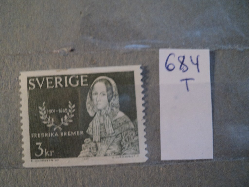 Фото марки Швеция 1965г *