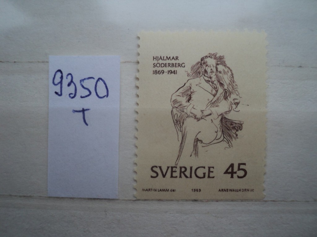 Фото марки Швеция 1966г **