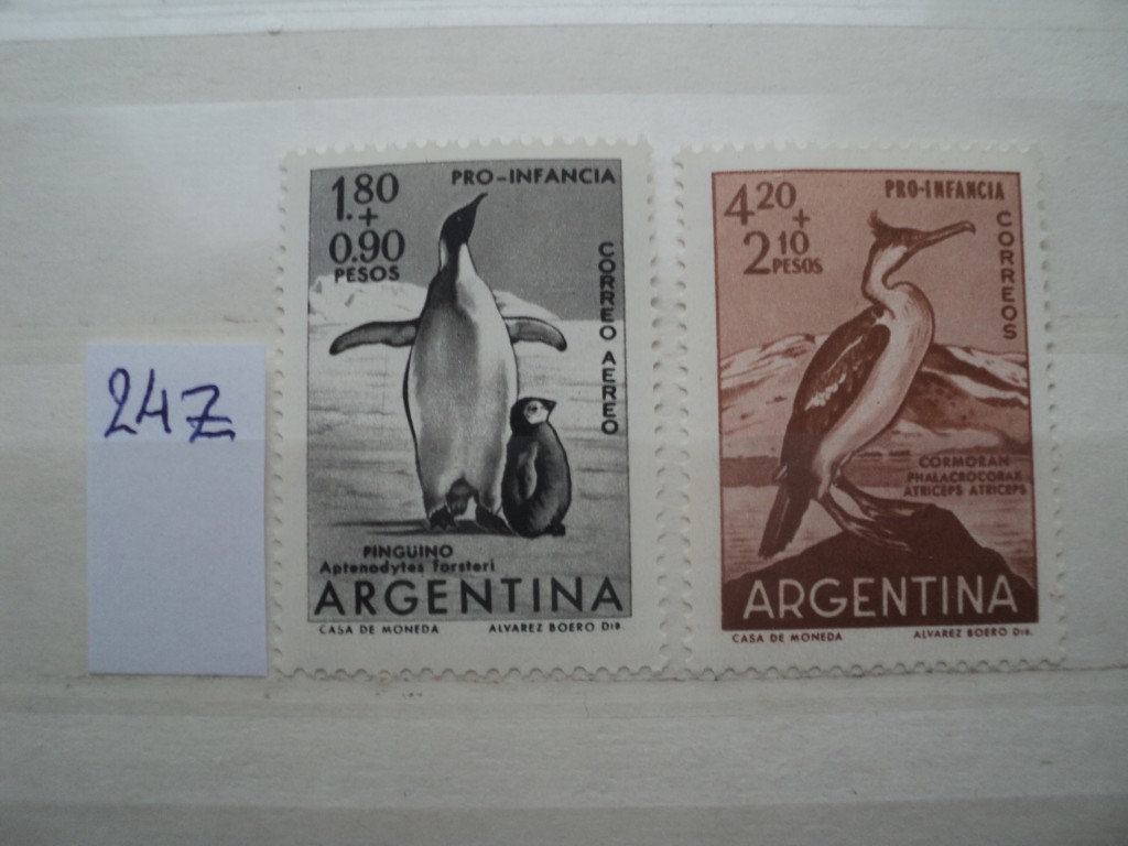 Фото марки Аргентина серия **
