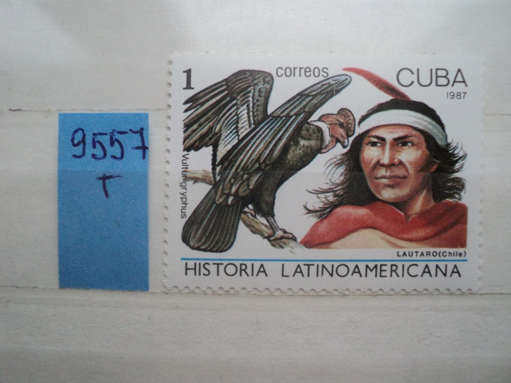 Фото марки Куба 1987г **