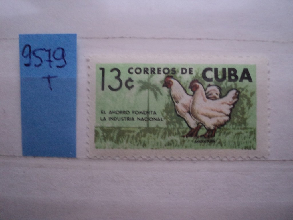 Фото марки Куба 1964г **
