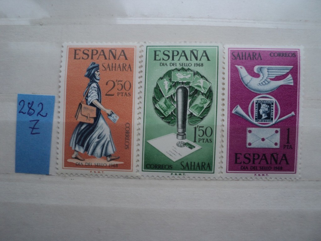 Фото марки Испанская Сахара серия 1968г **