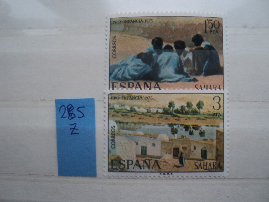 Фото марки Испанская Сахара серия 1975г **