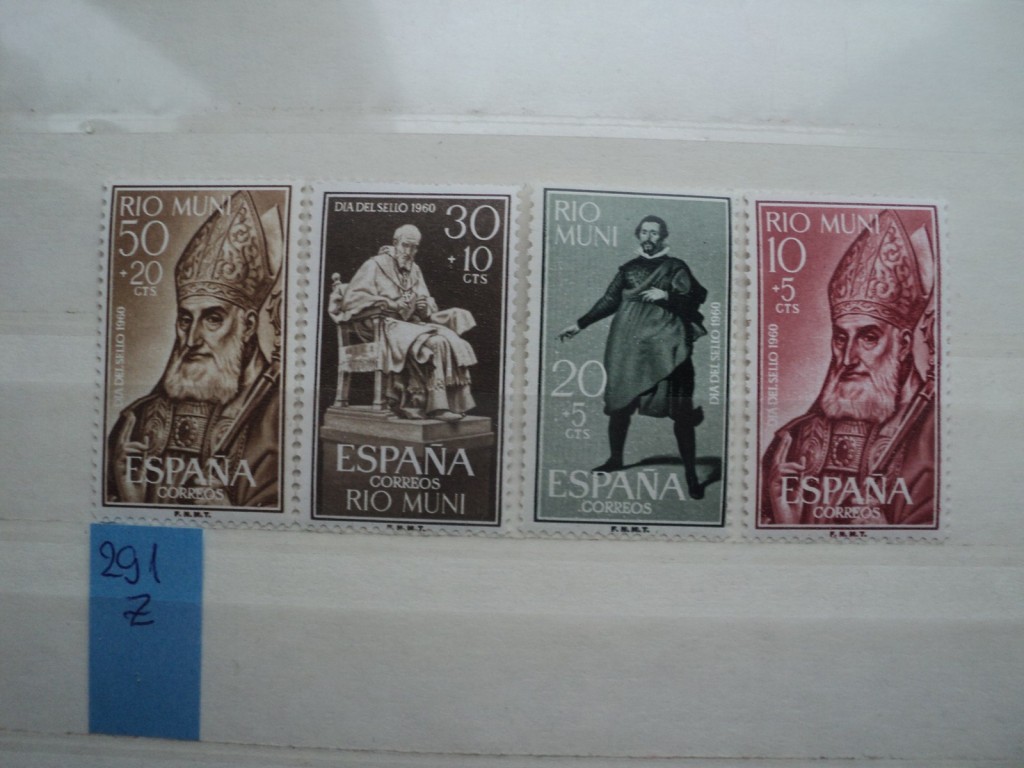 Фото марки Испанская Рио Муни серия 1960г **