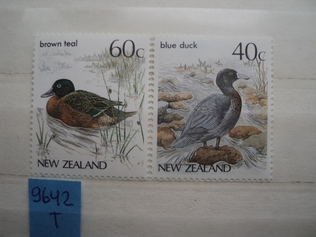 Фото марки Новая Зеландия серия 1987г **