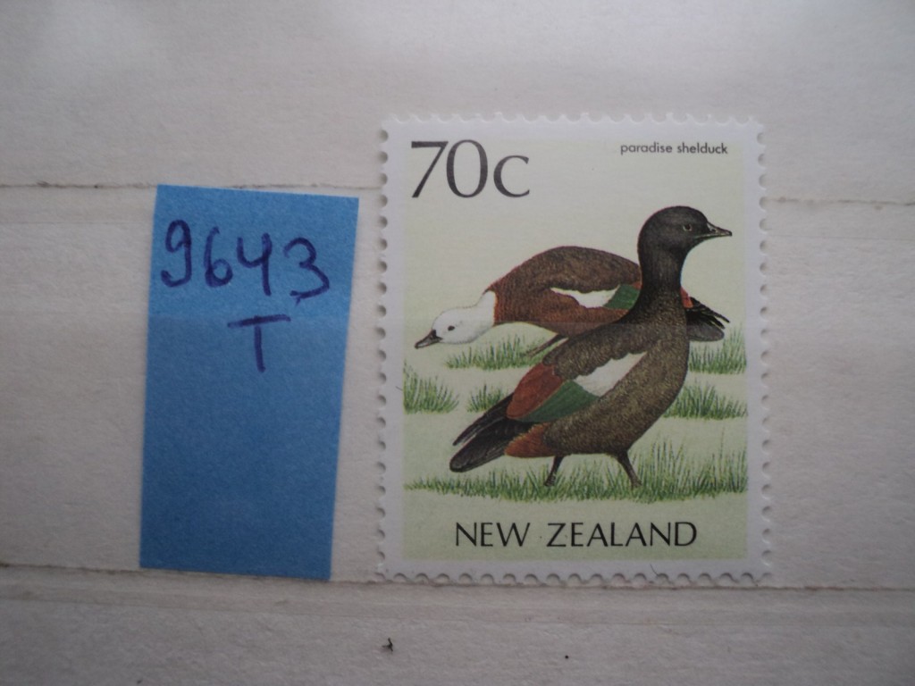 Фото марки Новая Зеландия 1988г **