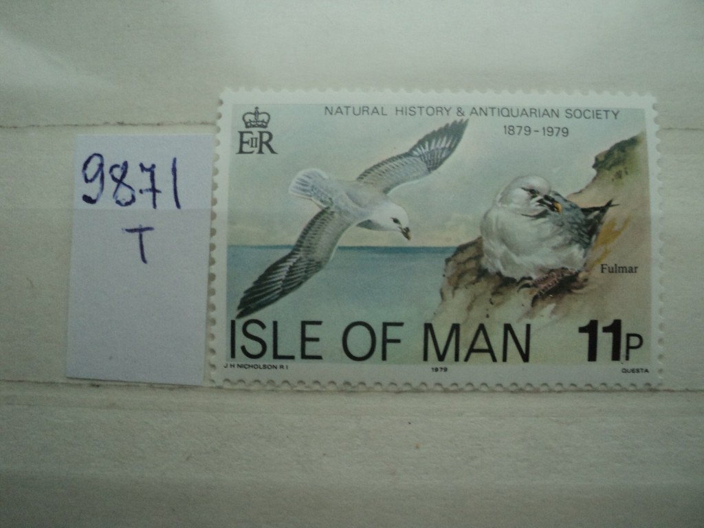 Фото марки Остров Мэн 1979г **