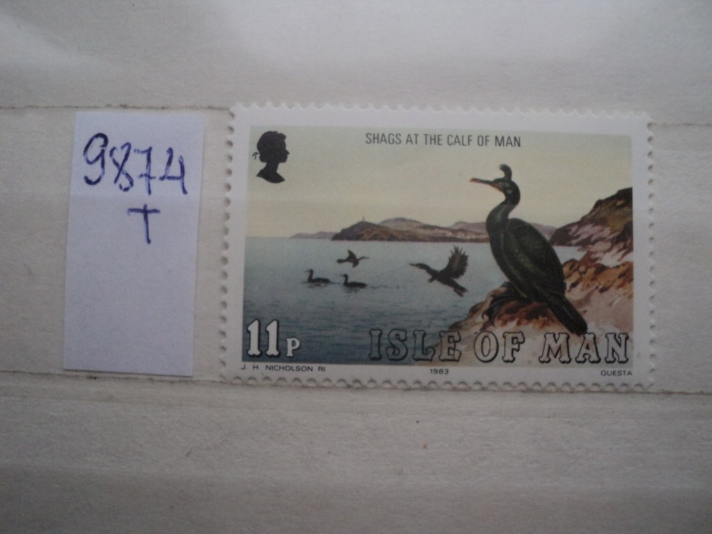 Фото марки Остров Мэн 1983г **