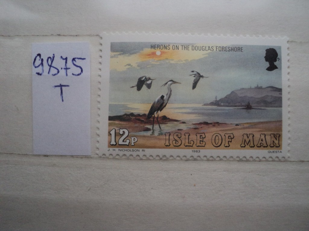 Фото марки Остров Мэн 1983г **