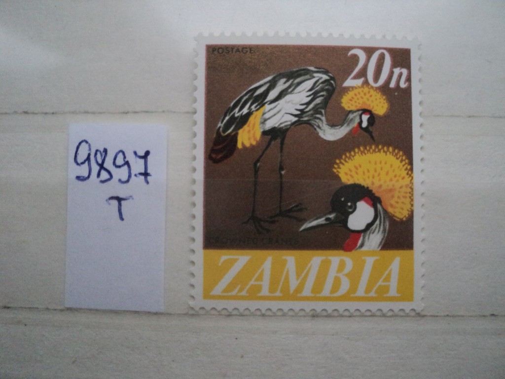 Фото марки Замбия 1968г **
