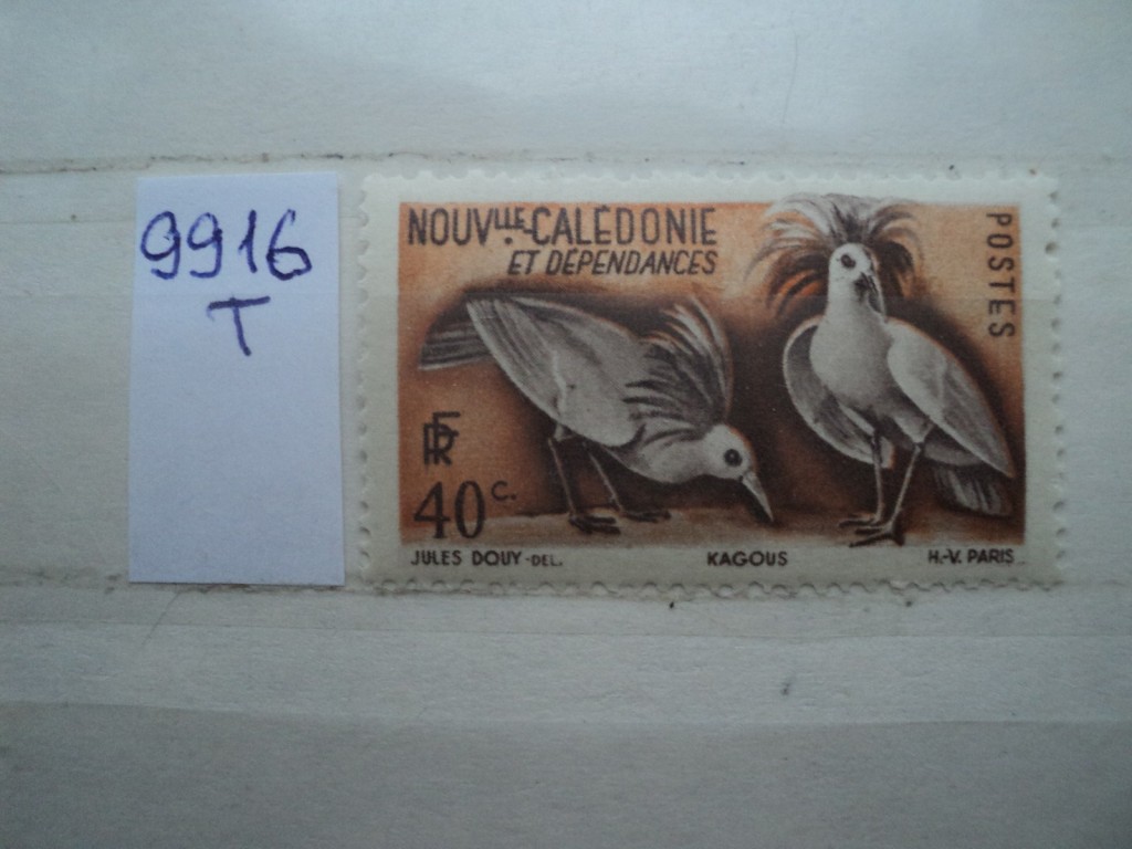 Фото марки Франц. Новая Каледония 1948г **