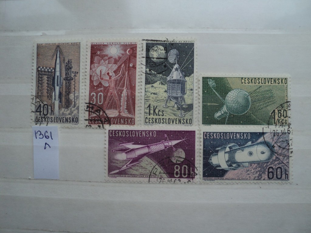 Фото марки Чехословакия серия 1962г