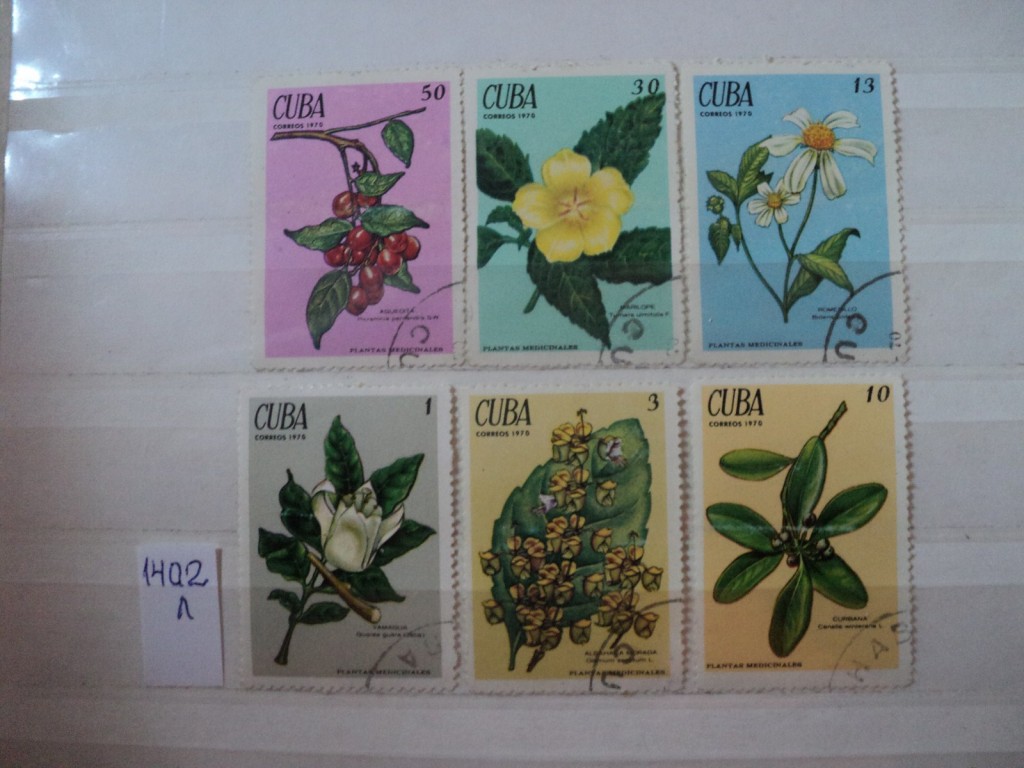 Фото марки Куба серия 1970г