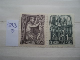 Фото марки Чехословакия серия 1949г *