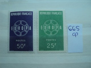 Фото марки Франция серия **