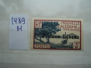 Фото марки Французская Новая Каледония 1941г *