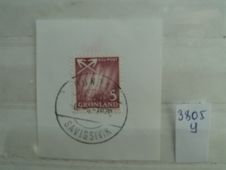 Фото марки Гренландия. Печать поселков Гренландии