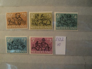 Фото марки Нидерланды серия 1953г **