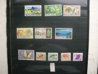 Фото марки Малави серия 1966г *