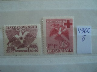 Фото марки Чехословакия серия 1949г **