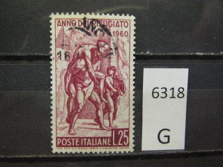 Фото марки Италия 1960г