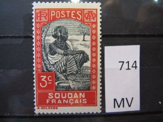 Фото марки Франц. Судан 1931г *