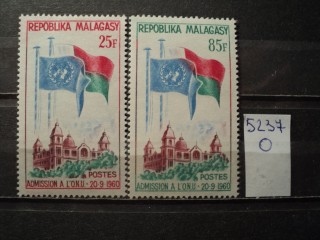 Фото марки Мадагаскар серия 1962г *