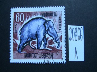 Фото марки Монголия 1967г