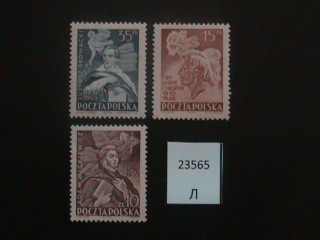 Фото марки Польша 1949г серия *