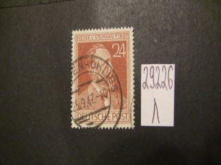 Фото марки Германия ФРГ 1947г