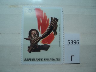 Фото марки Руанда 1974г *