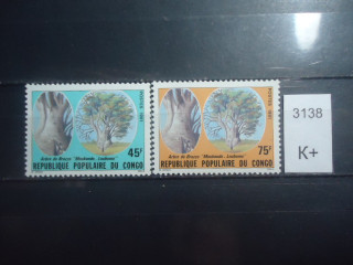 Фото марки Франц. Конго 1981г **