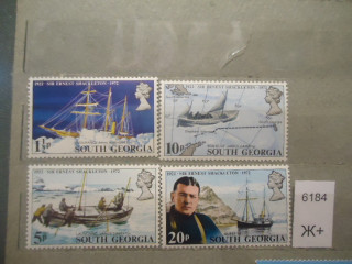 Фото марки Южная Георгия 1972г **