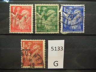 Фото марки Франция 1938г