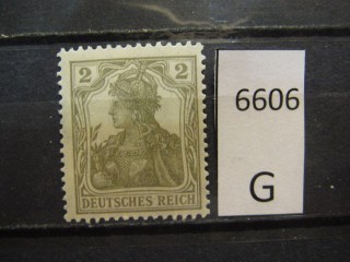Фото марки Германия Рейх 1902г *
