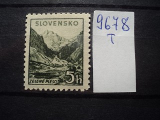 Фото марки Словакия 1940г **