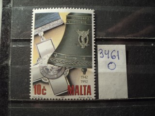 Фото марки Мальта 1992г **