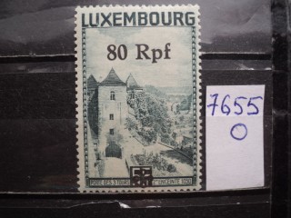 Фото марки Германская оккупация Люксембурга 1940г **