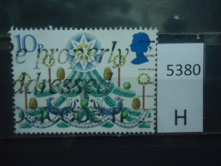 Фото марки Великобритания 1980г