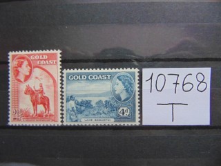Фото марки Британский Золотой Берег 1952г **