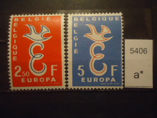 Фото марки Бельгия серия 1958г **