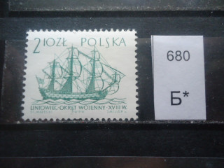 Фото марки Польша 1963г **