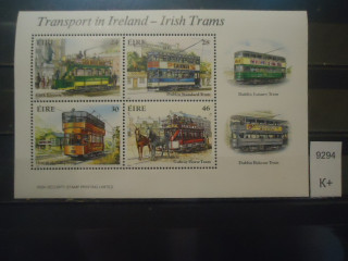Фото марки Ирландия 1987г блок **