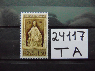 Фото марки Италия марка 1961г **
