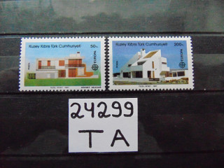 Фото марки Турецкий Кипр серия 1987г **