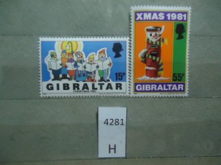 Фото марки Гибралтар 1981г **