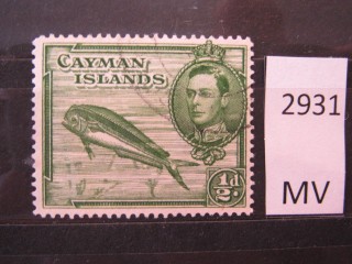 Фото марки Каймановы острова 1938г