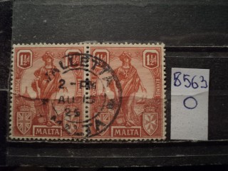 Фото марки Брит. Мальта пара 1922г