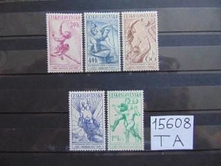 Фото марки Чехословакия серия 1958г *